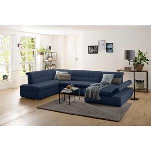 My home Zithoek Avesa Naar keuze met verstelbare armleuningen en slaapfunctie, bxdxh: 355x216x80 cm