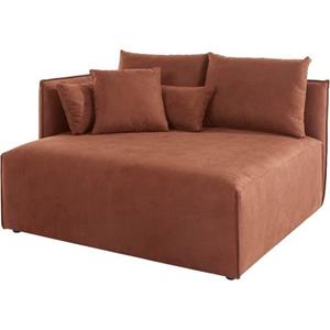 elbgestoeber Ottomane "Elbdock", kurzes Lounge-Modul - zum eigenen Zusammenstellen, Breite 138 cm, Tiefe 128 cm