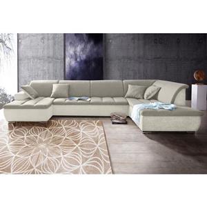 INOSIGN Wohnlandschaft, im modernen Materialmix