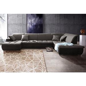 INOSIGN Wohnlandschaft, im modernen Materialmix