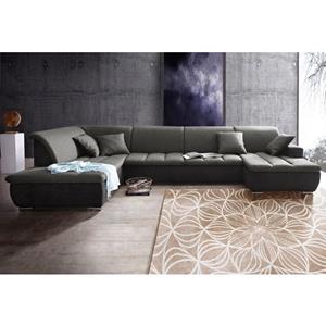 INOSIGN Wohnlandschaft, im modernen Materialmix