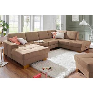 Home affaire Zithoek Pucci met binnenvering, zitdiepteverstelling, contrastnaad