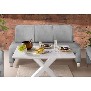exxpo - sofa fashion Bank Intenso, bank, breedte 162 cm, keuze uit leer of textiel hoge bodemvrijheid, vrij in de ruimte te plaatsen, hoog zitcomfort