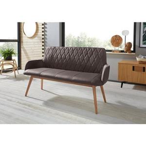 Premium collection by Home affaire Zitbank Brest Rugleuning met ruitstiksel
