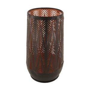 Dijk Natural Collections Lantern metal with glass 18x31cm - Zwart