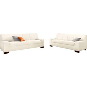 DOMO collection Polstergarnitur "Norma", (Set, 2 tlg.), bestehend aus je einem 2- und 3-Sitzer