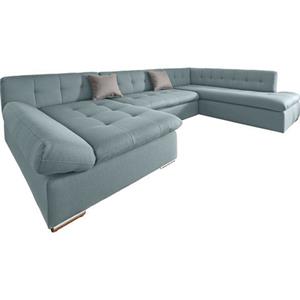 TRENDMANUFAKTUR Zithoek Reggae II, incl. armleuningverstelling, tijdloos modern, comfortabel, U-vorm