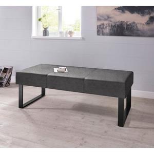 Home affaire Zitbank Oliver Breedte 140 cm, met metalen frame