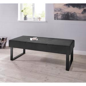 Home affaire Zitbank Oliver Breedte 140 cm, met metalen frame