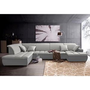 INOSIGN Wohnlandschaft, im modernen Materialmix