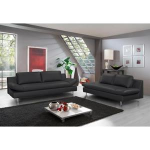 PLACES OF STYLE Polstergarnitur "Redding", (Set, 2 tlg.), bestehend aus 2- und 3-Sitzer