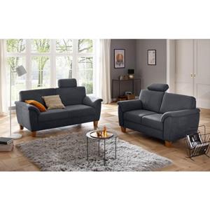Home affaire Zithoek Alta als set, met binnenvering en contrastnaad