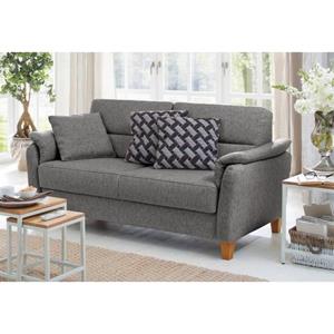 Home affaire 2,5-zitsbank Palmera Binnenveringsinterieur, 4 stofkwaliteiten