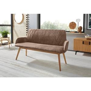 Premium collection by Home affaire Zitbank Brest Rugleuning met ruitstiksel