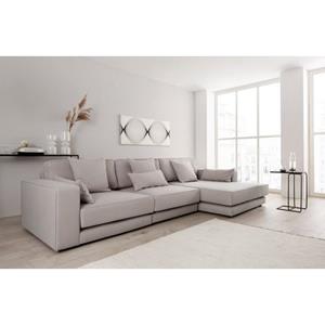 OTTO products Ecksofa "Grenette", Modulsofa, im Baumwoll-/Leinenmix oder umweltschoned aus recycelten Stoffen, Federkern