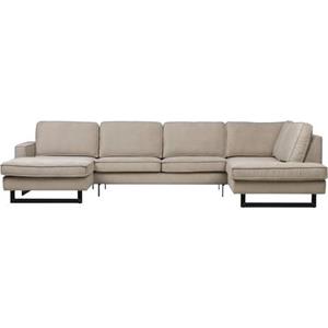 Places of Style Zithoek Pinto Cord, fijncord, luxe-microvezel leer en chenille