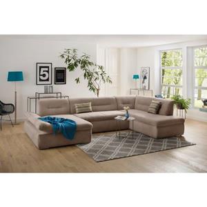 My home Zithoek Avesa Naar keuze met verstelbare armleuningen en slaapfunctie, bxdxh: 355x216x80 cm