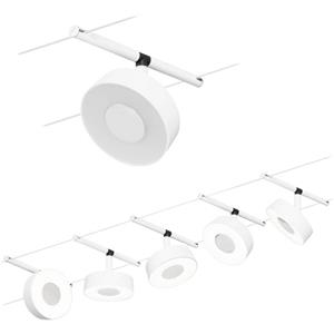 Paulmann WS DC Circle Kabelsysteem compleet Wit (mat), Chroom