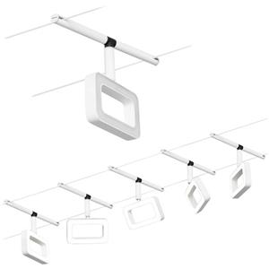 Paulmann WS DC Frame Kabelsysteem compleet Wit (mat), Chroom