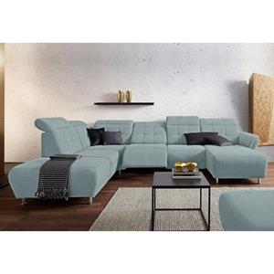 Places of Style Zithoek Manhattan bank met elektrische relaxfunctie, verstelbare armleuningen