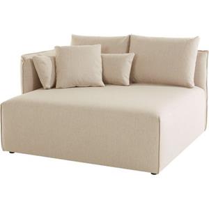 elbgestoeber Ottomane "Elbdock", kurzes Lounge-Modul - zum eigenen Zusammenstellen, Breite 138 cm, Tiefe 128 cm