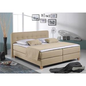 Home affaire Boxspringbett "Fargo", inkl. Topper, in 3 Matratzenarten, TFK auch in Härtegrad 4, vielen Farben, in 6 Breiten