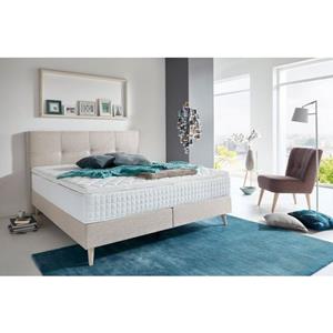 ATLANTIC home collection Boxspringbett, mit Topper in diversen Ausführungen