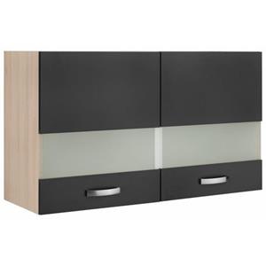 OPTIFIT Glashängeschrank "Faro", mit Metallgriffen, Breite 100 cm