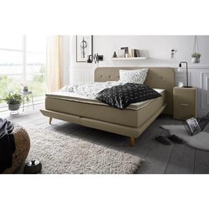andas Boxspring Premium Stiksels met capitonnage, incl. topmatras