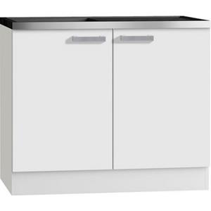 OPTIFIT Spülenschrank "Odense 50", 100 cm breit, 50 cm tief, inkl. Spülenauflage