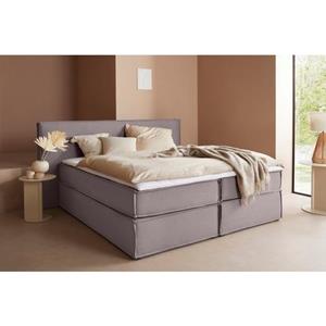 LeGer Home by Lena Gercke Boxspring Yuma incl. topmatras, in 4 breedten, 3 matrassoorten en elk 2 hardheden