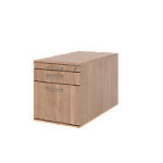 Ladeblok verrijdbaar met 2 laden draadhandvat D 80cm - Hammerbacher