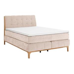OTTO products Boxspringbett »Jelle« (5-St), mit zertifizierten, recycelten Bezugsstoffen, verschiedene Ausführungen, auch Härtegrad 4 erhältlich!