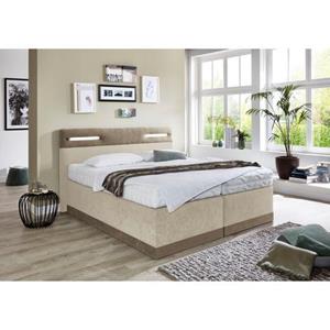 Westfalia Schlafkomfort Boxspringbett, mit LED-Beleuchtung