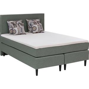 Grne betten grüne betten Boxspring Luisa met pocketveringsmatras, topmatras en sierkussen, 100% veganistisch