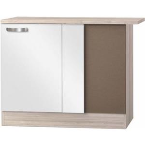 OPTIFIT Eckunterschrank "Faro", mit Metallgriff, Breite 100 cm