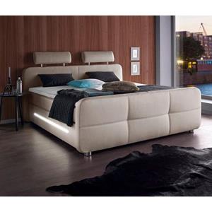 Places of Style Boxspringbett, inkl. Topper und LED-Beleuchtung