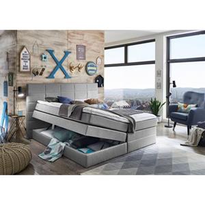 ATLANTIC home collection Boxspringbett, mit Bettkasten und Topper