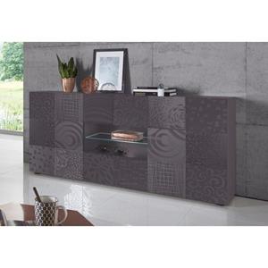 LC Dressoir Miro Breedte 181 cm met decoratieve zeefdruk