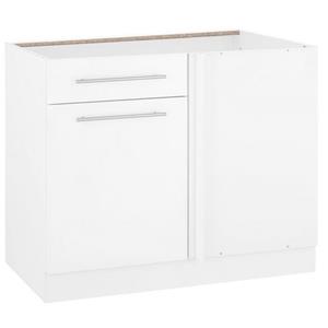 wiho Küchen Eckunterschrank "Flexi2", Breite 100 cm, Planungsmaß 110 cm, ohne Arbeitsplatte