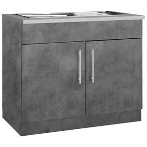 wiho Küchen Spülenschrank "Cali", 100 cm breit