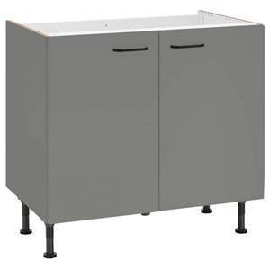 OPTIFIT Spülenschrank "Elga", Breite 90 cm,Soft-Close-Funktion,höhenverstellbare Füße,Metallgriff