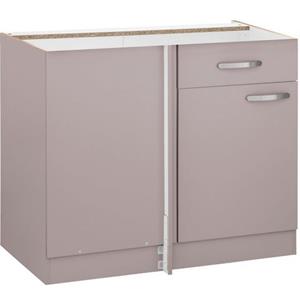 wiho Küchen Eckunterschrank "Kansas", 100 cm breit, Planungsmaß 110 cm, ohne Arbeitsplatte