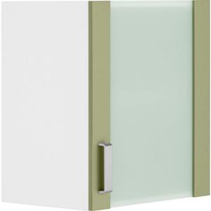 wiho Küchen Glashängeschrank "Husum", Front mit Glaseinsatz