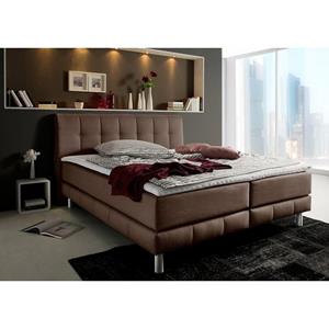 Places of Style Boxspringbett »Cafone«, inkl. Topper, 5 Breiten, 3 Matratzenarten und 3 Härtegraden wählbar