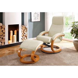 Home affaire Relaxfauteuil Paris in verschillende bekleding- en kleurvarianten, zithoogte 46 cm (2 stuks)