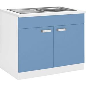 wiho Küchen Spülenschrank "Husum", 100 cm breit
