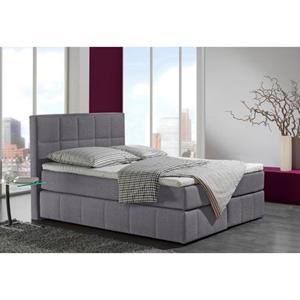 INOSIGN Boxspring Casano met fijne stiksels, in 3 matrassoorten, 2 hardheden en 5 kleuren