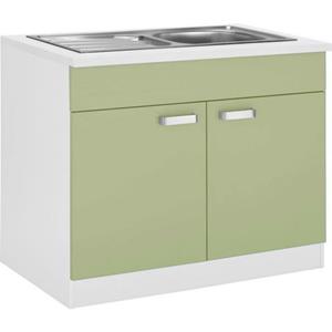 wiho Küchen Spülenschrank "Husum", 100 cm breit