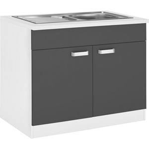 wiho Küchen Spülenschrank "Husum", 100 cm breit